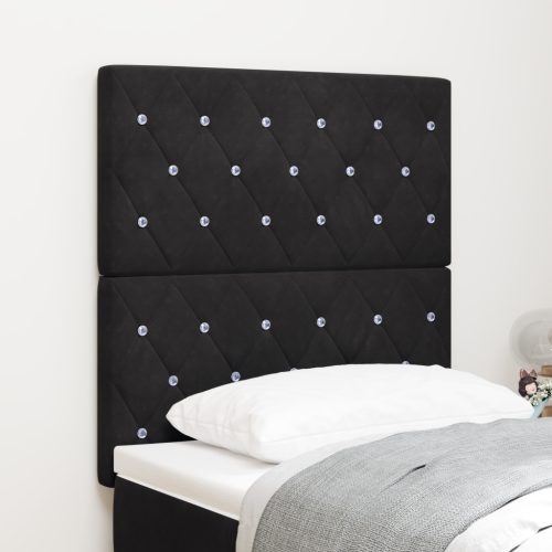 LED fejvég fekete 80 cm velúr