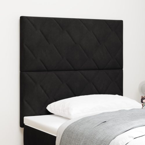 LED Fejtámla Gyémántblokkok Mintázattal Fekete 100 cm Velsz