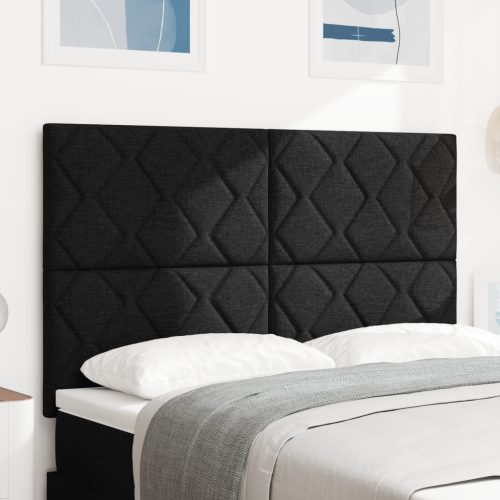 LED Fejtámla Gyémánt Blokk Design Fekete 144 cm Szövet