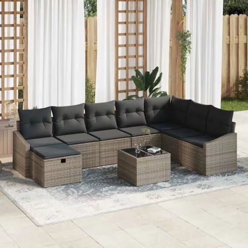 Kanapé Szett 8 db polirattan