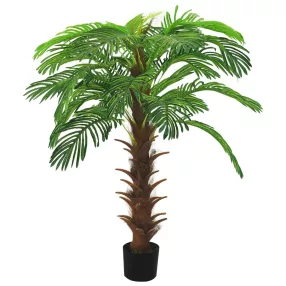 zöld cserepes műcikászpálma 140 cm