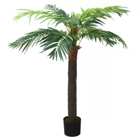 zöld cserepes műdatolyapálma 190 cm