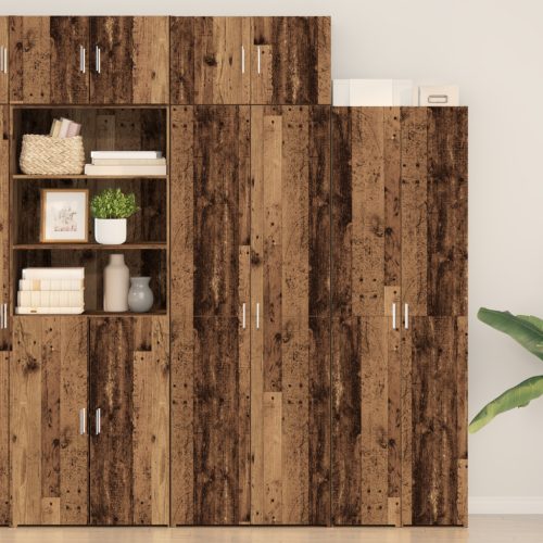 Tárolószekrény Régi Fa 70x42.5x225 cm Épített fa