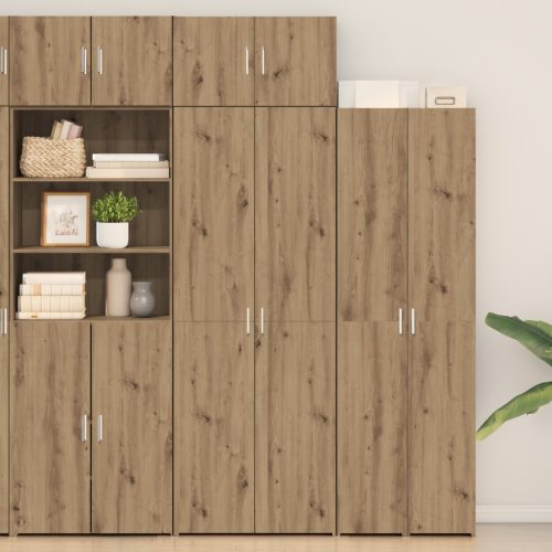Tárolószekrény Kézműves tölgy 70x42.5x225 cm Mérnöki fa
