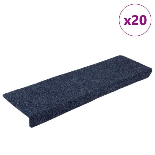 20 db antracitszürke öntapadó lépcsőszőnyeg 65x21x4 cm