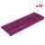 30 db lila lépcsőszőnyeg, téglalap alakú széllel, 65 x 21 x 4 cm
