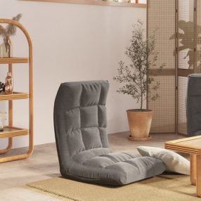 világosszürke összecsukható szövet matracszék