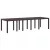 Kerti Asztal Barna 300 x 100 x 73 cm polirattan