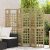 Kültéri Védő Képernyő, 6 Panel, Kezelt Fenyőfa