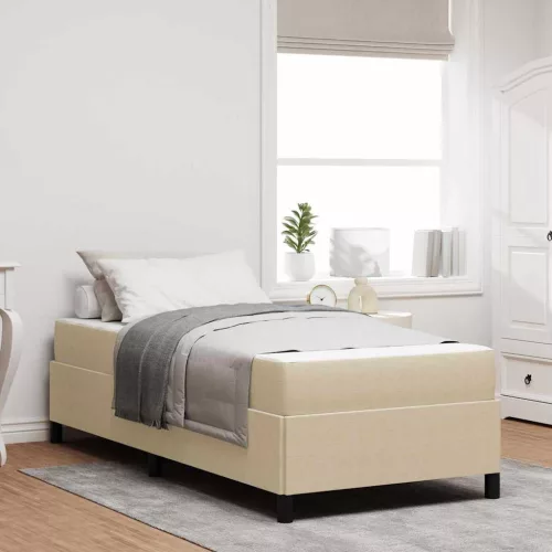 Ágykeret Világosszürke 100 x 200 cm Bársony anyag