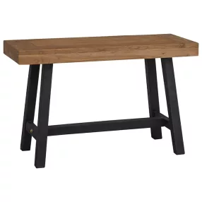 vidaXL tömör tíkfa pad 80 cm