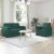 vidaXL Kanapé Szett 2 pcs Sötétzöld 139 x 78 x 80 cm szövet