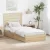 Tárolós Ágy fejtámlával Sonoma tölgy 70 x 190 cm Faanyag
