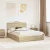 vidaXL Tárolós Ágy fiókkal tárolóval Sonoma tölgy 160 x 200 cm Faanyag