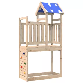 Játék Torny Barna 110.5 x 52.5 x 215 cm Tömör fenyőfa