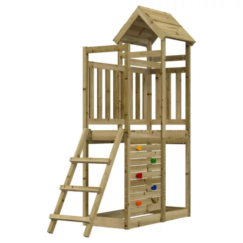 Játék Torny Barna 110,5 x 52,5 x 214 cm Szilárd Impregnált Fa
