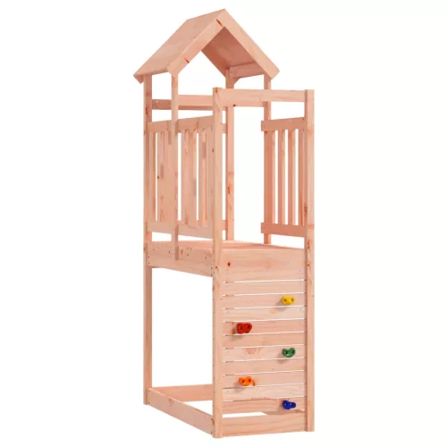 vidaXL Játék Torny Barna 53 x 110,5 x 214 cm Szilárd Douglas Fa