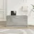 betonszürke szerelt fa cipőtároló pad 80x24x45 cm