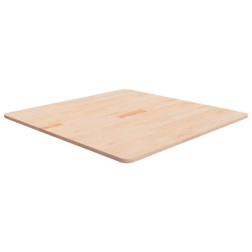 kezeletlen tömör tölgyfa asztallap 80x80x1,5 cm