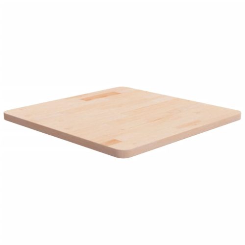 kezeletlen tömör tölgyfa négyzet asztallap 60x60x2,5 cm