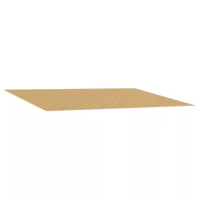   vidaXL Napellenző ponyva Narancs és Fekete 600 × 350 cm Poliészter