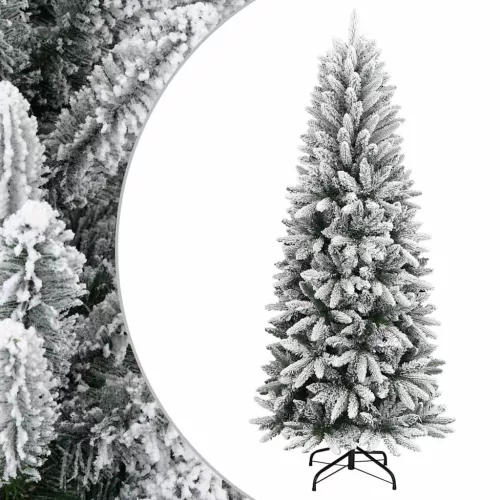 Műanyag Hajtogatós Karácsonyfa 150 cm PE és PVC Green and White