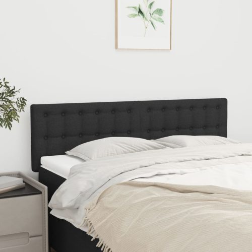 2 db fekete szövet fejtámla 72 x 5 x 78/88 cm