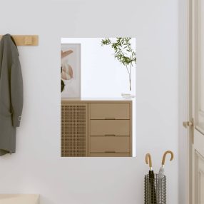 téglalap alakú üveg falitükör 40 x 60 cm