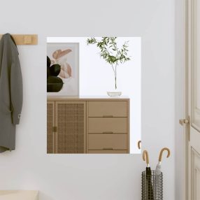 téglalap alakú üveg falitükör 50 x 60 cm