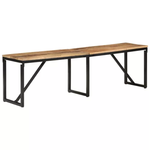tömör mangófa pad 160 x 35 x 46 cm