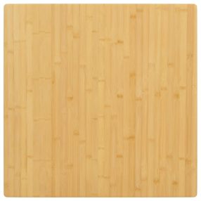 bambusz asztallap 70 x 70 x 1,5 cm