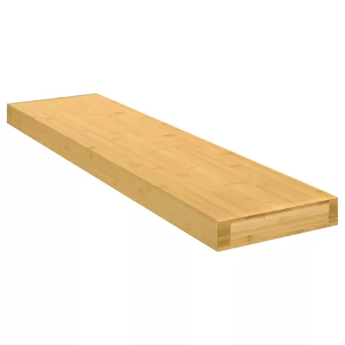 bambusz fali polc 80x20x4 cm