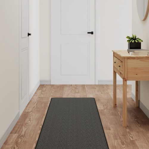 antracitszürke szizálhatású futószőnyeg 50 x 200 cm