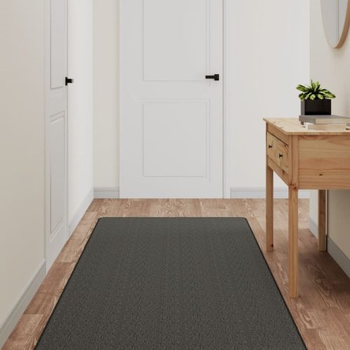 antracitszürke szizálhatású futószőnyeg 80 x 250 cm