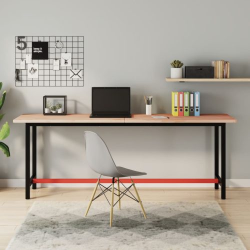 tömör bükkfa íróasztallap 200 x 55 x 2,5 cm
