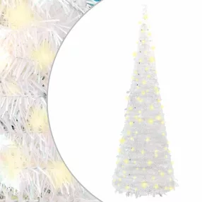   Könnyen felállítható műkarácsonyfa 100 db LED fénnyel 150 cm