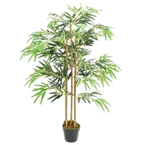 zöld mű bambuszfa 730 levéllel 120 cm