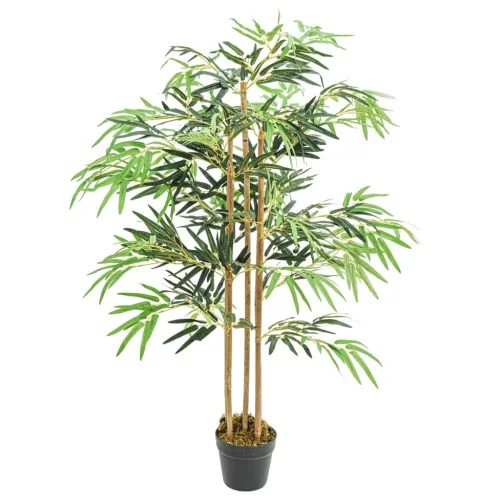 zöld mű bambuszfa 730 levéllel 120 cm