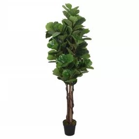 zöld mű-lantlevelűfikusz 232 levél 180 cm
