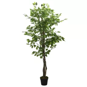Zöld mű fikusz fa 1260 levéllel 200 cm