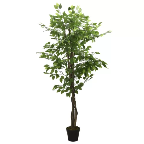 Zöld mű fikusz fa 1260 levéllel 200 cm