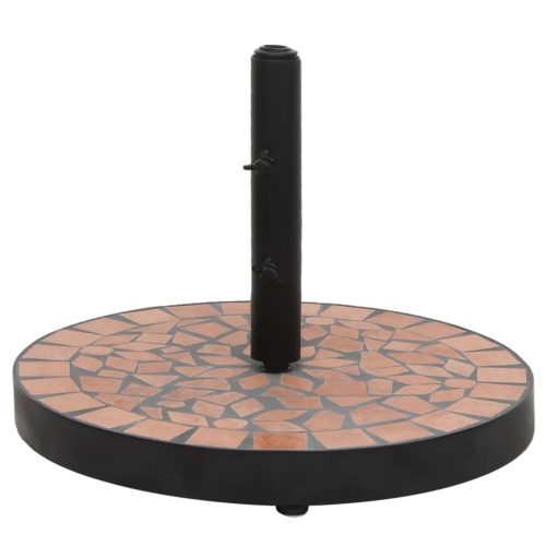 terrakotta kerek napernyő talp 12 kg