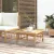 Bambusz kerti asztal 65 x 55 x 30 cm