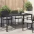 Kerti Asztal Barna 150 x 90 x 75 cm polirattan