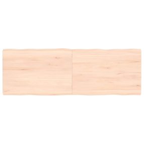 kezeletlen tömör fa asztallap 120x40x(2-4) cm