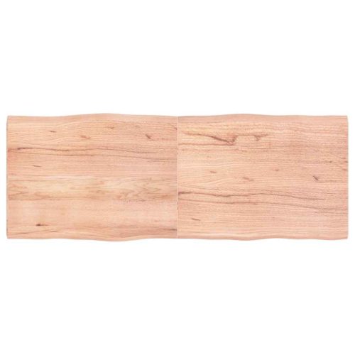 világosbarna kezelt tömör asztallap 160x60x(2-4) cm