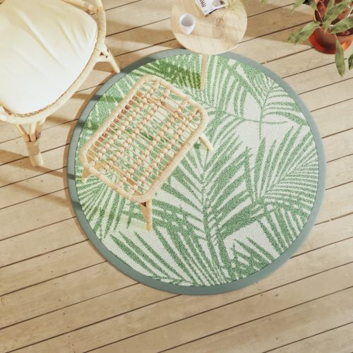 kültéri szőnyeg ARAKIL zöld Ø120 cm PP