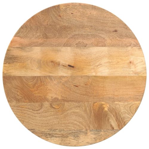 tömör mangófa kerek asztallap Ø40 x 3,8 cm