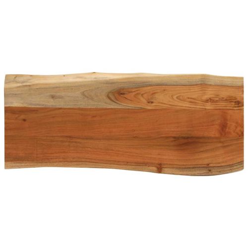 tömör akácfa téglalap alakú asztallap 90 x 40 x 3,8 cm