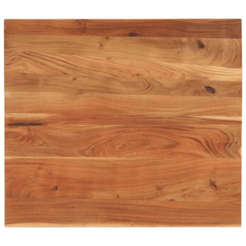 tömör akácfa téglalap alakú asztallap 110x80x2,5 cm